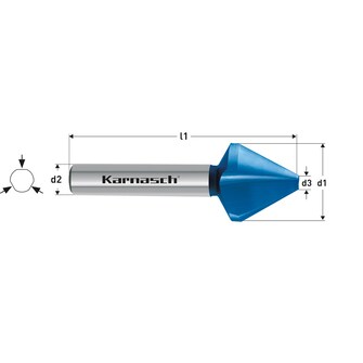 Karnasch 20,0mm 60ast. Blue-Tec kärkiupotin