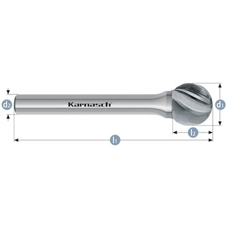 Karnasch D10 kovametalliviila alu