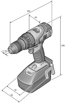 Fein ABS18QC akkuporakone