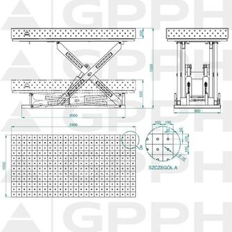 GPPH PLUS INOX XWT 2400x1200 hitsauspöytä