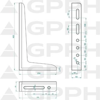 GPPH PRO Suorakulma 450x250