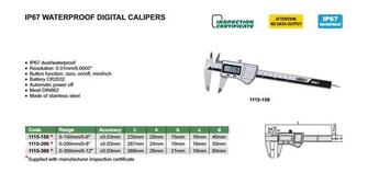 Insize 300mm IP67 digi työntömitta