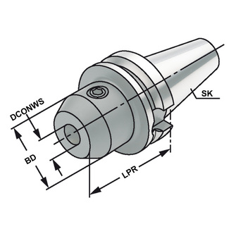 Kemmler BT40-120-40 weldonistukka