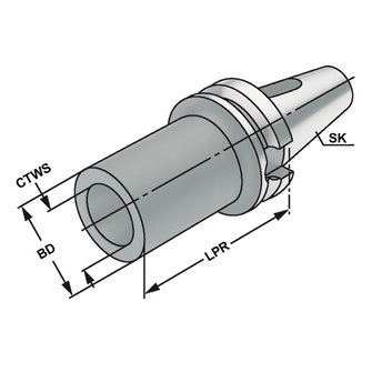 Kemmler BT40-50-MK2 väliholkki