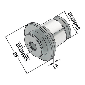 Kemmler EU-1 11,0x9,0 tapinpidin (M14)