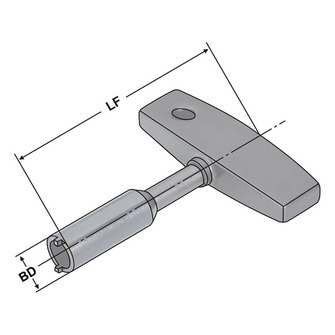 Kemmler HSK63 jäähdytysputken avain