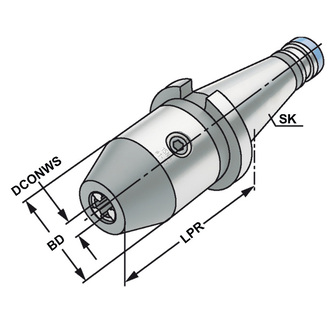 Kemmler SK40-1/13-83 poraistukka