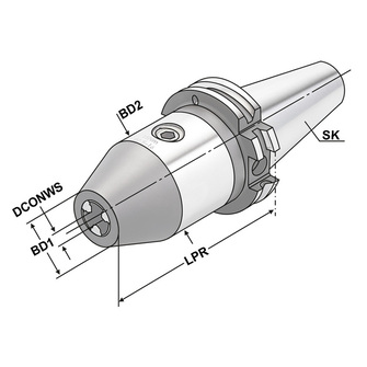 Kemmler SK40-1-13-90 poraistukka