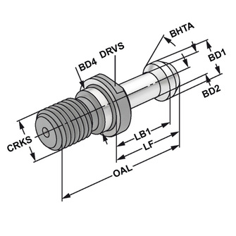 Kemmler Vetopultti ISO7388-3 M24 90°