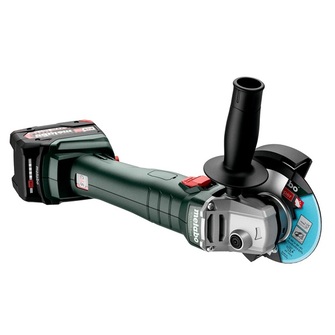 Metabo W18L 9-125 akkukulmahiomakone 2x4.0ah akku + ASC 55 laturi