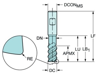 Sandvik Coromant 2F342-0600-050-PD P2BM