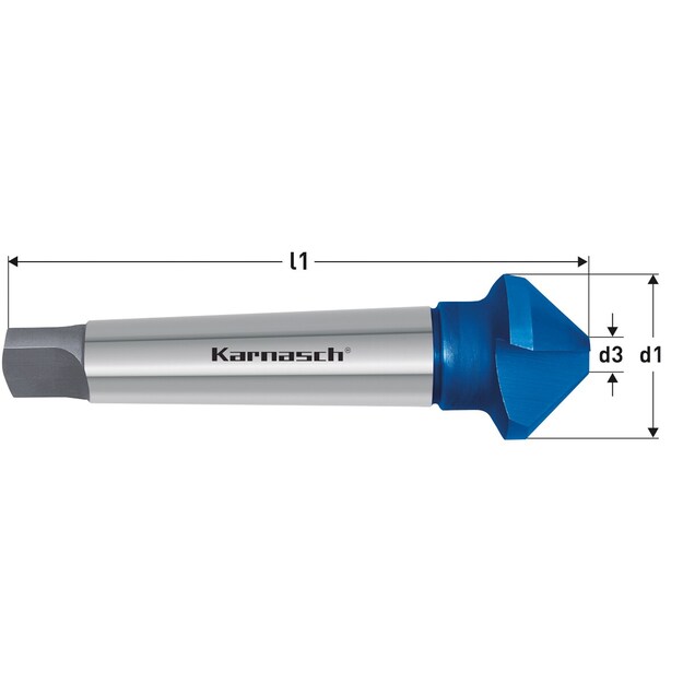 Karnasch 25,0mm 90ast. Blue-Tec kärkiupotin MK2