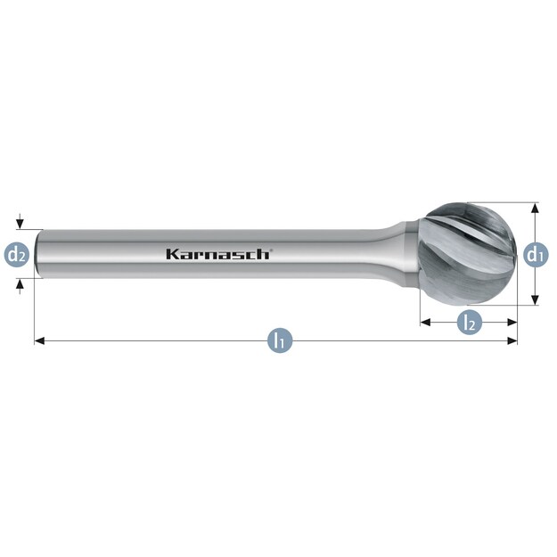 Karnasch D12 kovametalliviila alu