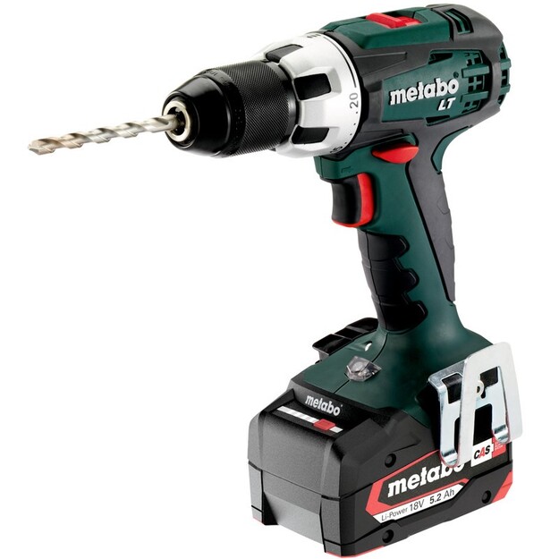 Metabo BS18LT 2x5.2ah akkuporakone